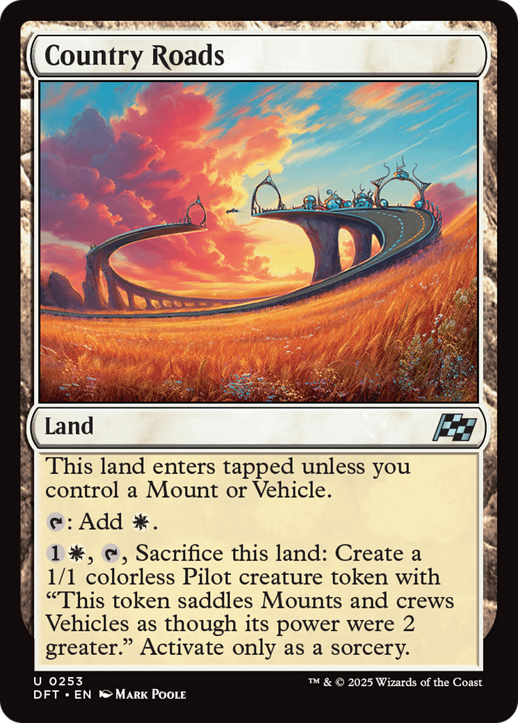 Country Roads (DFT-253) - Aetherdrift Foil