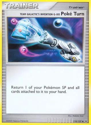 Team Galactic's Invention GPoke Turn 118/127 - Platinum Reverse Holofoil