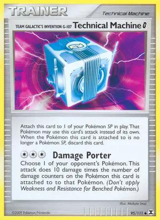 Team Galactic's Invention GTechnical Mach. G 095/111 - Rising Rivals