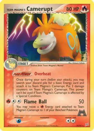 Team Magma's Camerupt 019/95 - Team Magma vs Team Aqua