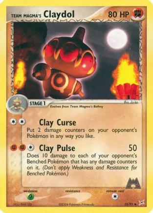 Team Magma's Claydol 033/95 - Team Magma vs Team Aqua