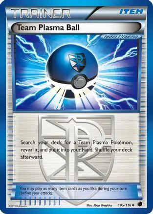 Team Plasma Ball (Team Plasma) 105/116 - Plasma Freeze Reverse Holofoil
