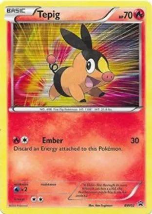 Tepig BW02/101 - Black and White Promos Holofoil