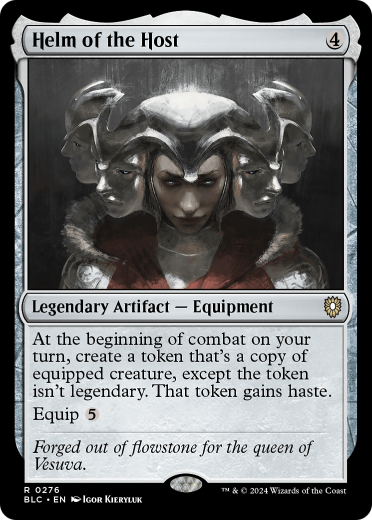 Helm of the Host (BLC-276) - Bloomburrow Commander