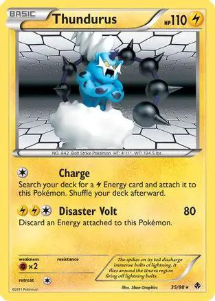 Thundurus 035/98 - Emerging Powers Holofoil