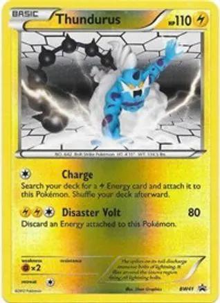 Thundurus BW41 - Black and White Promos - Reverse Holofoil