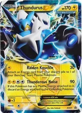 Thundurus EX (Team Plasma) BW81/101 - Black and White Promos Holofoil