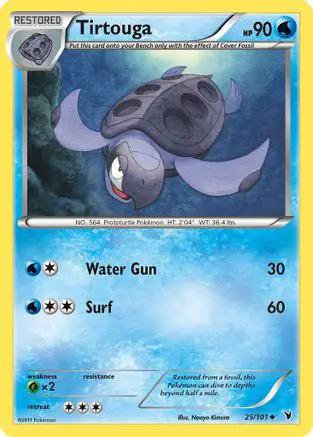Tirtouga 025/101 - Noble Victories Reverse Holofoil