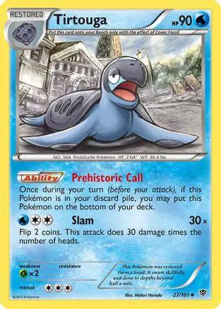 Tirtouga 027/101 - Plasma Blast Reverse Holofoil