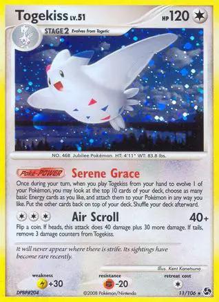 Togekiss 011/106 - Great Encounters Holofoil
