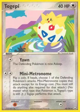 Togepi 050 - Team Rocket Returns - Reverse Holofoil