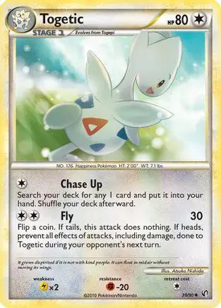 Togetic 039/90 - Undaunted Reverse Holofoil