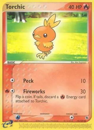Torchic 073/109 - Ruby and Sapphire