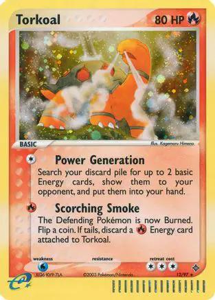 Torkoal 012/97 - Dragon Holofoil