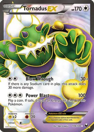 Tornadus EX (Full Art) 108/108 - Dark Explorers Holofoil