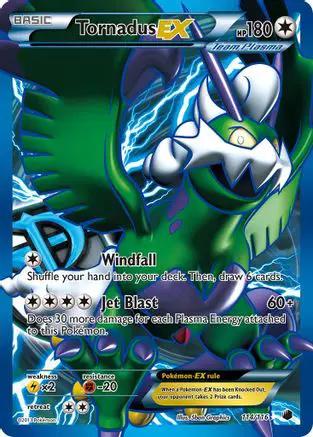 Tornadus EX (Team Plasma) (Full Art) 114/116 - Plasma Freeze Holofoil
