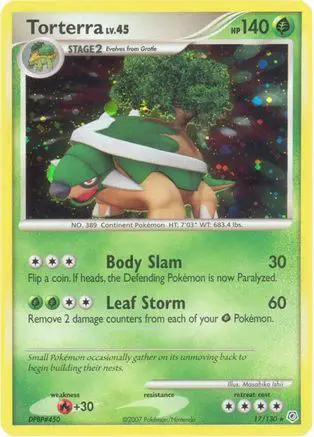 Torterra 017/130 - Diamond and Pearl Holofoil