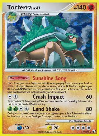 Torterra 011/100 - Stormfront Reverse Holofoil