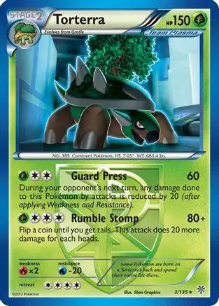 Torterra (Team Plasma) 003/135 - Plasma Storm