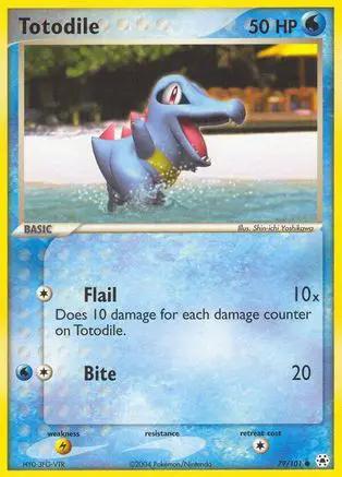 Totodile 079/101 - Hidden Legends