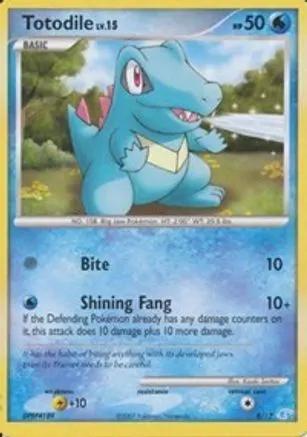 Totodile 008 - DP Trainer Kit Manaphy & Lucario