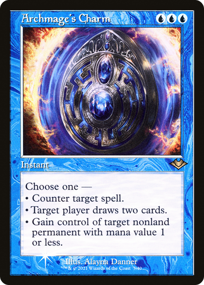 Archmage's Charm (MH1-007) - Modern Horizons 1 Timeshifts Foil