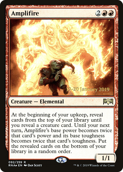 Amplifire (PRE-92S) - Ravnica Allegiance Promos Foil