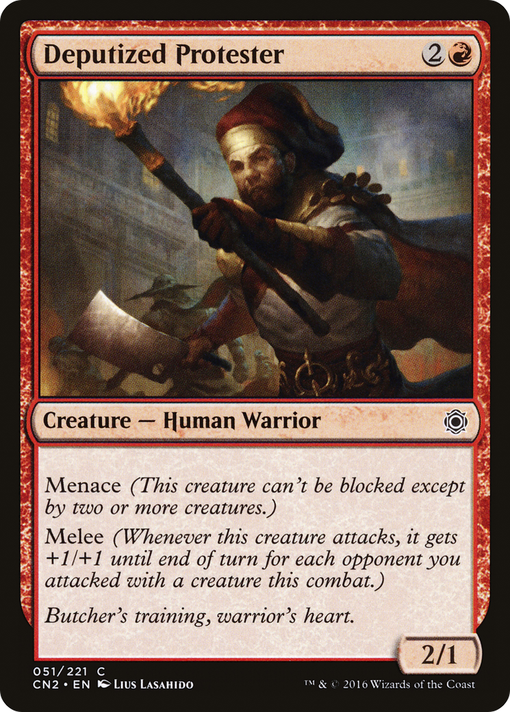 Deputized Protester (CN2-051) - Conspiracy: Take the Crown