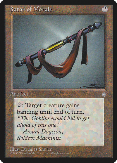 Baton of Morale (ICE-) - Ice Age