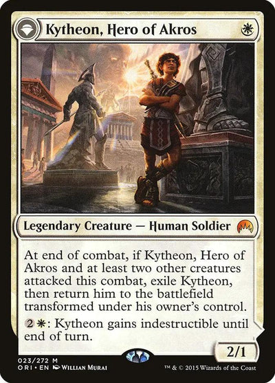 Kytheon, Hero of Akros // Gideon, Battle-Forged (ORI-023) - Magic Origins: (originpwdfc)