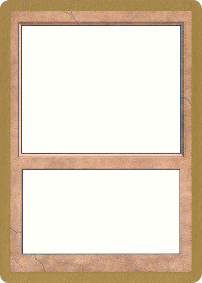 Blank Card (WCD-) - World Championship Decks 1997