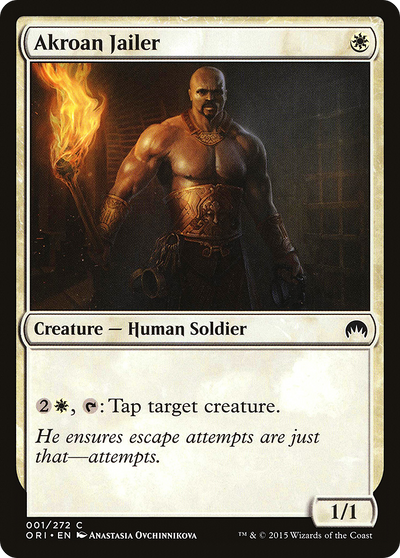 Akroan Jailer (ORI-001) - Magic Origins