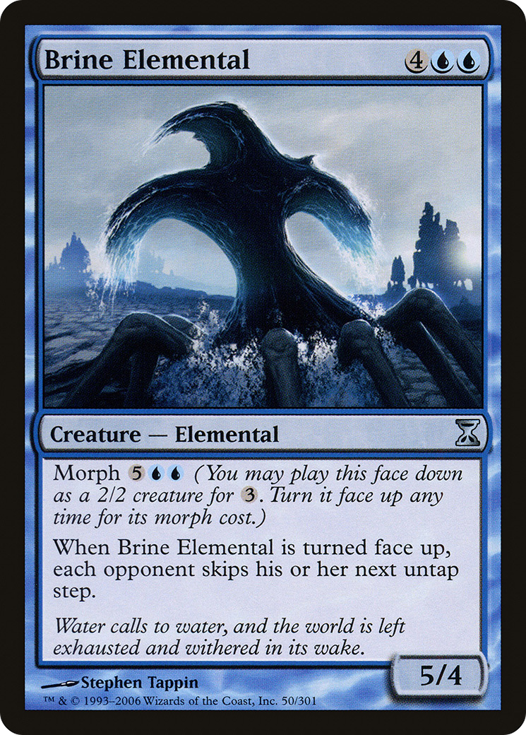 Brine Elemental (TSP-050) - Time Spiral Foil