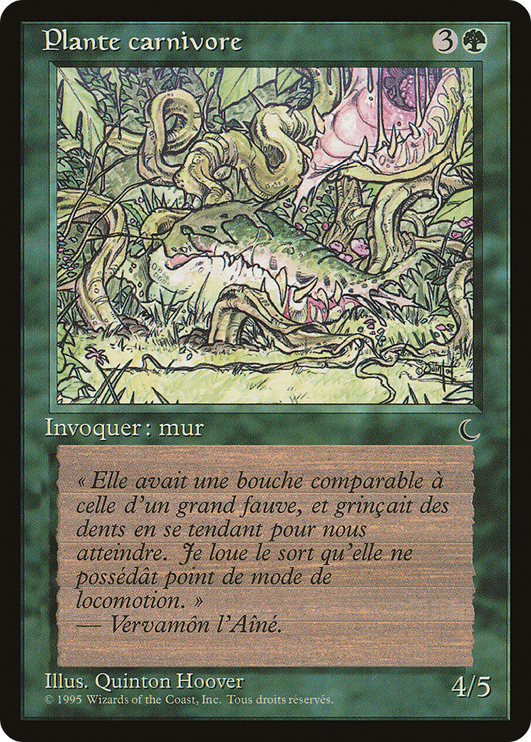 Carnivorous Plant (REN-) - Renaissance
