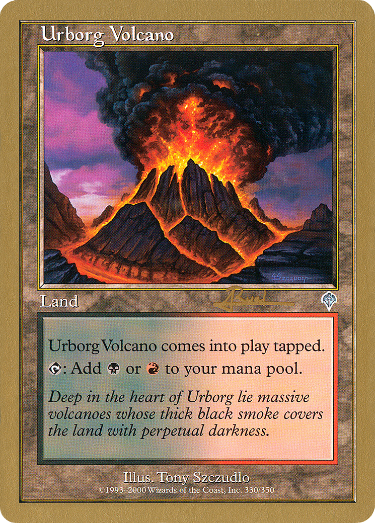 Urborg Volcano (WCD-AR330) - World Championship Decks 2001