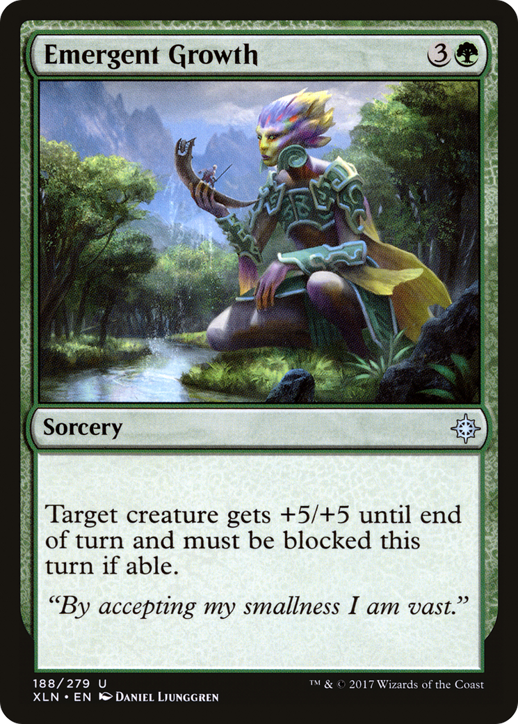 Emergent Growth (XLN-188) - Ixalan Foil