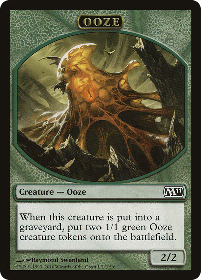 Ooze (M11-005) - Magic 2011 Tokens