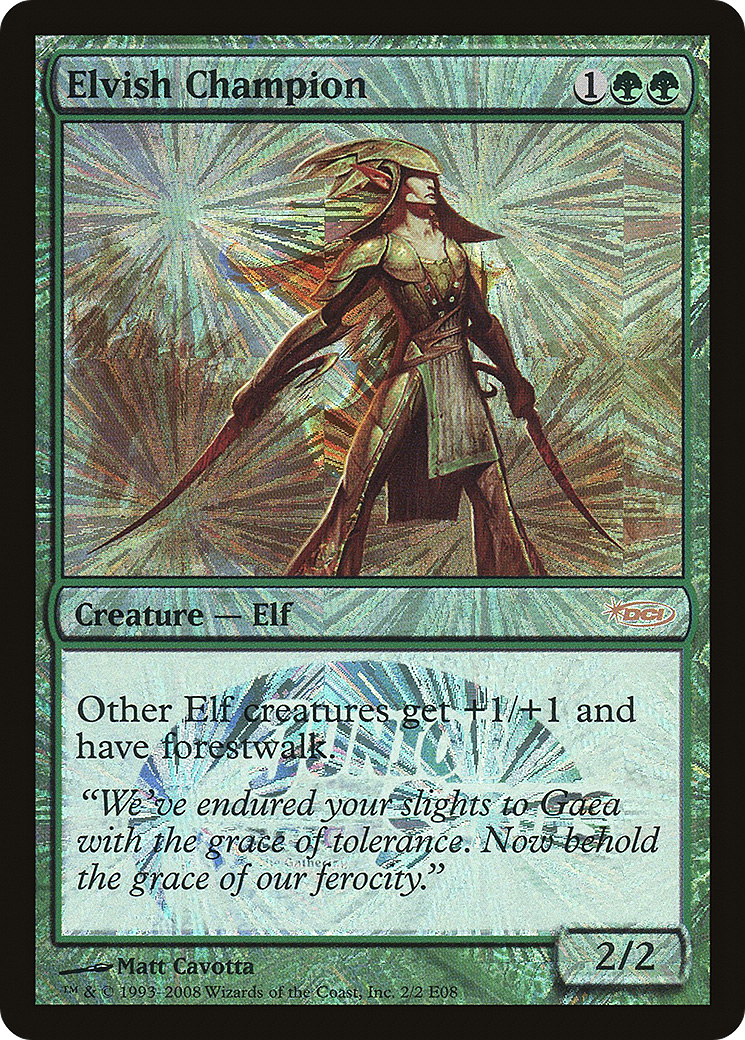 Elvish Champion (JSS-002) - Junior Series Europe Foil