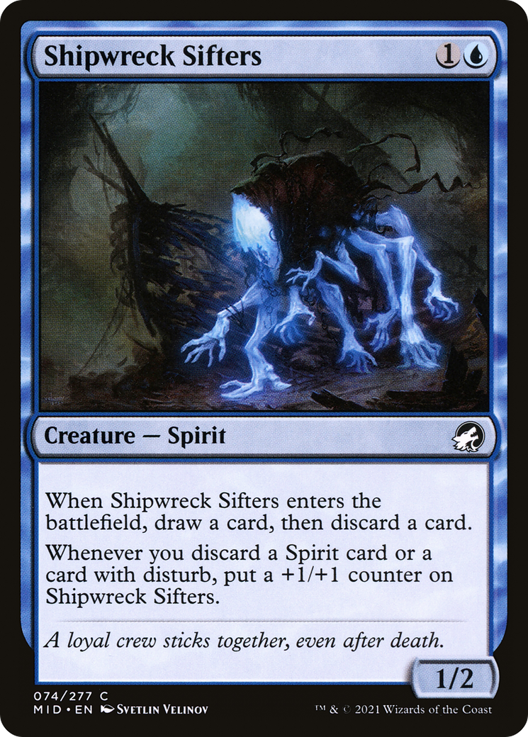 Shipwreck Sifters (MID-074) - Innistrad: Midnight Hunt Foil