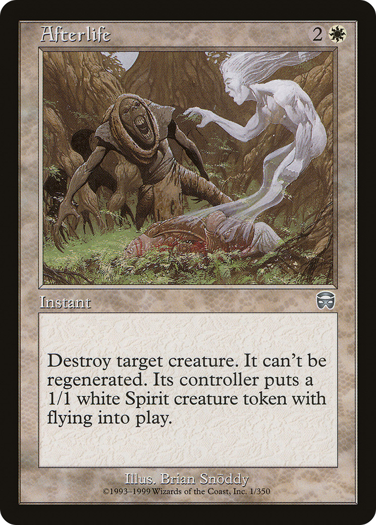 Afterlife (MMQ-001) - Mercadian Masques Foil