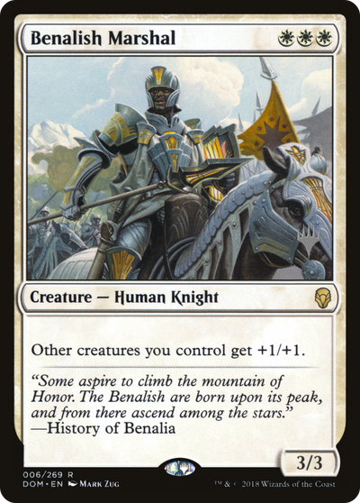 Benalish Marshal (PPM20-006) - Dominaria Promos