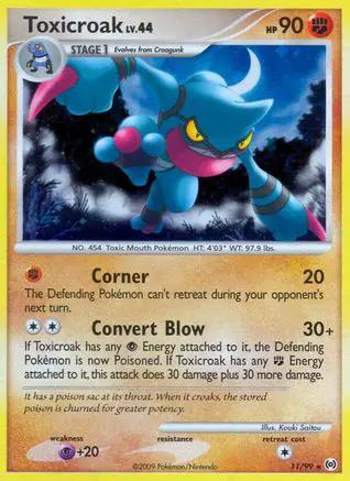 Toxicroak 011/99 - Arceus Holofoil