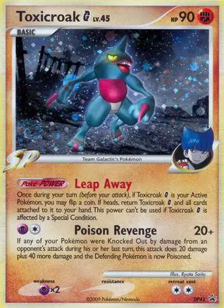 Toxicroak G DP41/56 - Diamond and Pearl Promos Holofoil