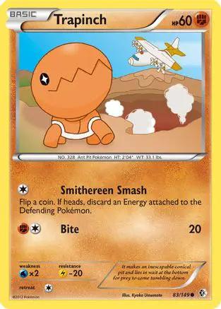 Trapinch 083/149 - Boundaries Crossed Reverse Holofoil