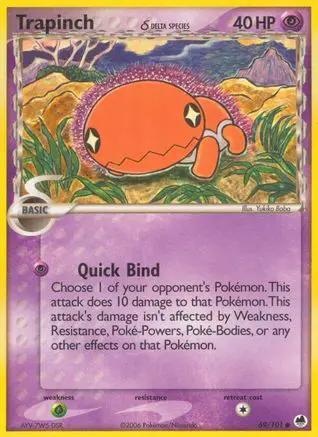 Trapinch (Delta Species) 069/101 - Dragon Frontiers