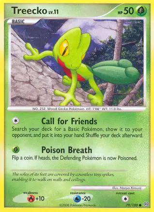 Treecko 079/100 - Stormfront Reverse Holofoil