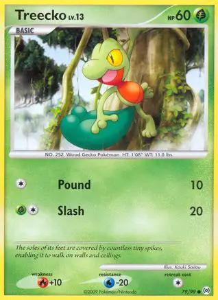 Treecko 079/99 - Arceus Reverse Holofoil