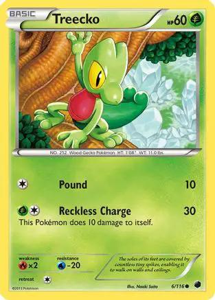 Treecko 006/116 - Plasma Freeze Reverse Holofoil