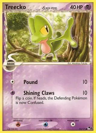 Treecko (Delta Species) 015/17 - POP Series 4