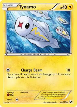 Tynamo 044/108 - Dark Explorers Reverse Holofoil